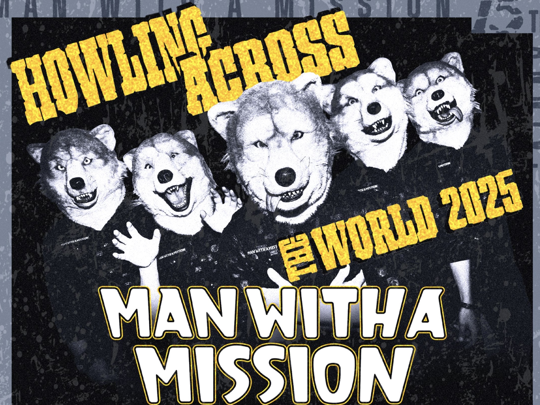 MAN WITH A MISSION ปลุกพลังร็อก! ส่งคลิปเรียกน้ำย่อย เตรียมระเบิดความมันส์ที่ กรุงเทพฯ 14 ธันวาคมนี้