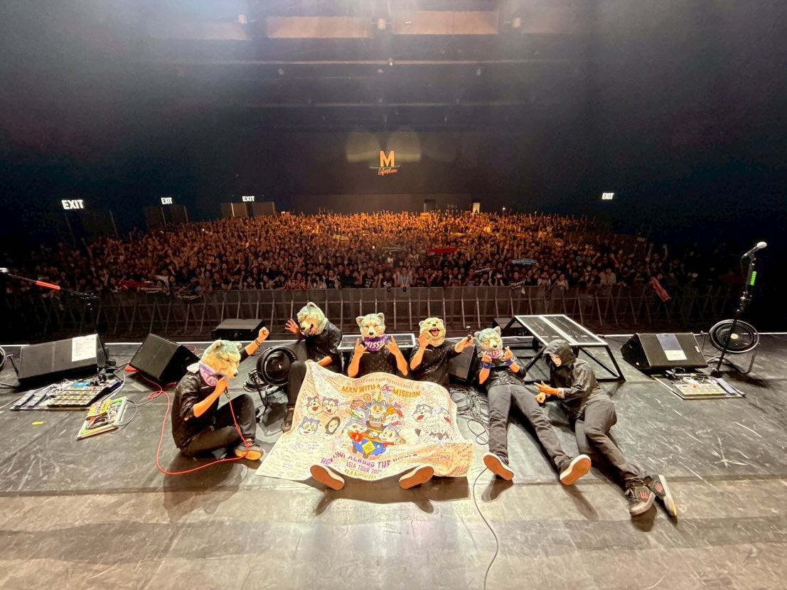 หมาป่าคำรามเดือด! MAN WITH A MISSION ปล่อยสุดพลัง ”HOWLING ACROSS THE WORLD 2025 – ASIA TOUR” in BANGKOK ปิดเอเชียทัวร์อย่างมันส์ สนั่นฮอลล์