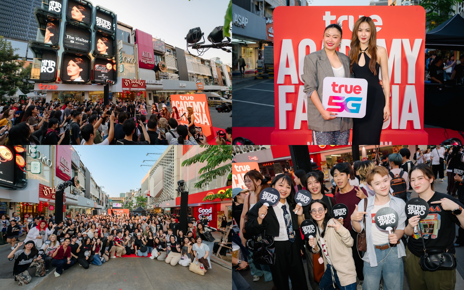 มิ้น AF3-แอน AF6 แท็กทีมนำคนนับร้อยร้องประสานเสียง “Die On This Hill” กระหึ่มสยาม! SIENNA SPIRO รีโพสต์ตอบรับพลังแฟนไทย เพิ่มความมั่นใจให้เหล่านักล่าฝัน