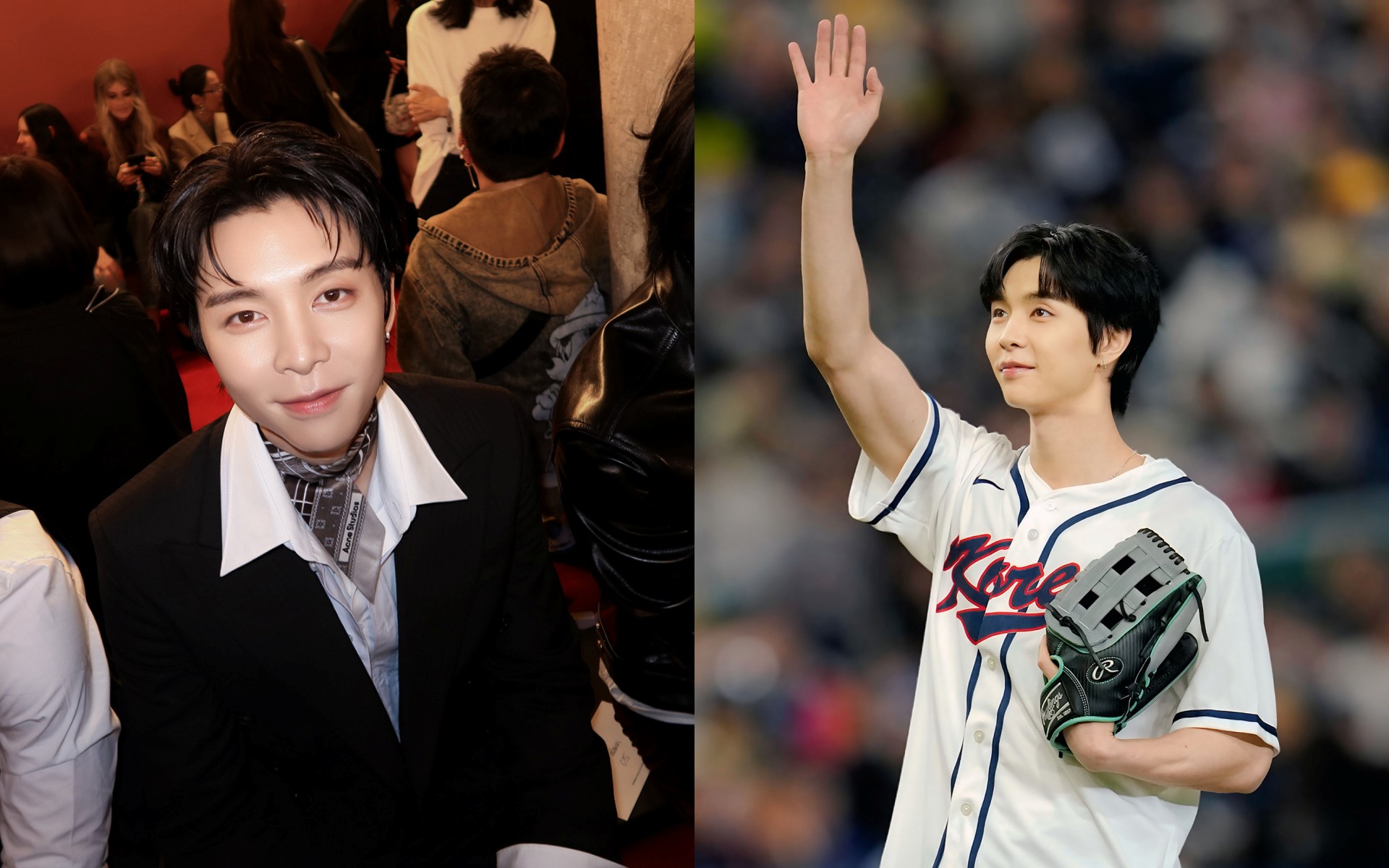 จอห์นนี่ NCT ยืนหนึ่งทั้งสายแฟชั่นและกีฬา ร่วมงาน Acne Studios ที่ปารีส และงานแข่งเบสบอลที่ญี่ปุ่น