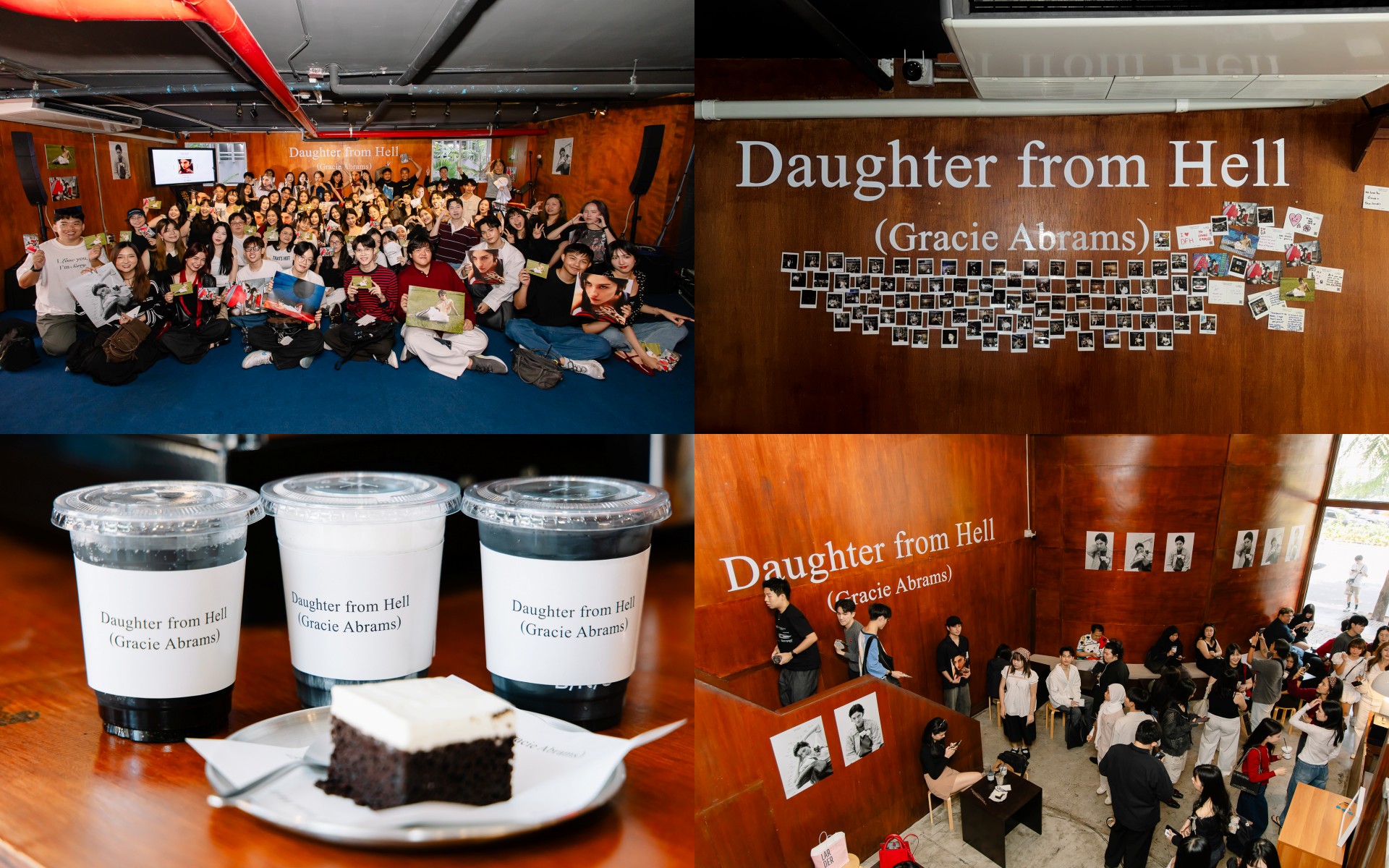 เต็มอิ่มทุกเพลงเพราะในงาน Gracie Abrams – Daughter from Hell Thailand Album Listening Event แฟน ๆ ห้ามพลาด 4 เมนูสุดพิเศษ พร้อมมุมถ่ายรูปธีมอัลบั้มใหม่สุด Exclusive ที่ BONCI วันนี้-31 ก.ค. นี้